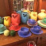 A beautiful selection of Fiesta pottery